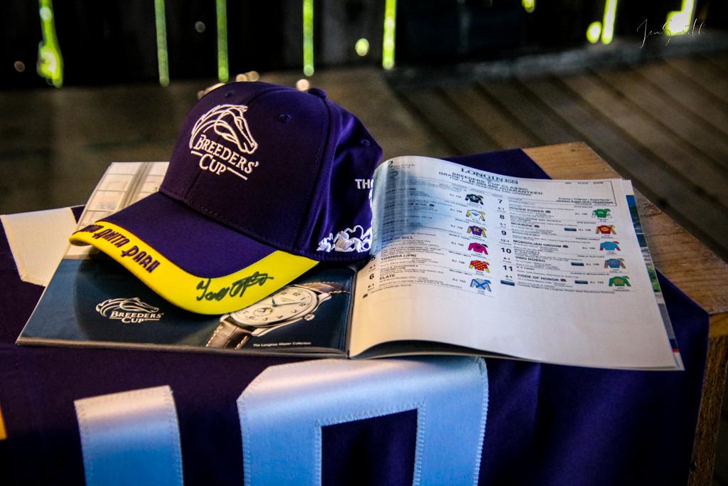 An item for auction at ABR’s Pre-Preakness Party Benefiting Thoroughbred Aftercare. 